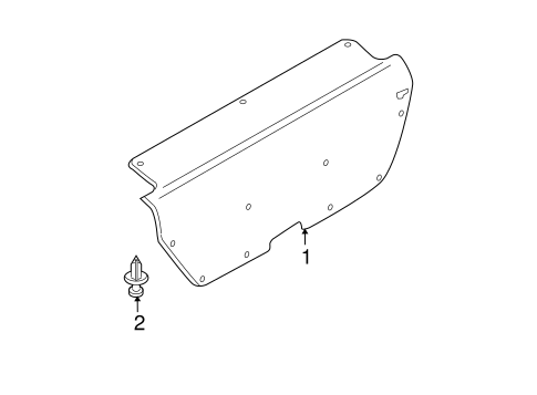 Versa INTERIOR TRIM - TRUNK