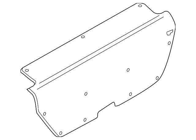 84966-EL10A Деталь TRUNK LID TRIM
