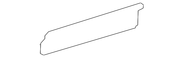 90669247027J69 Деталь LOWER TRIM, RIGHT