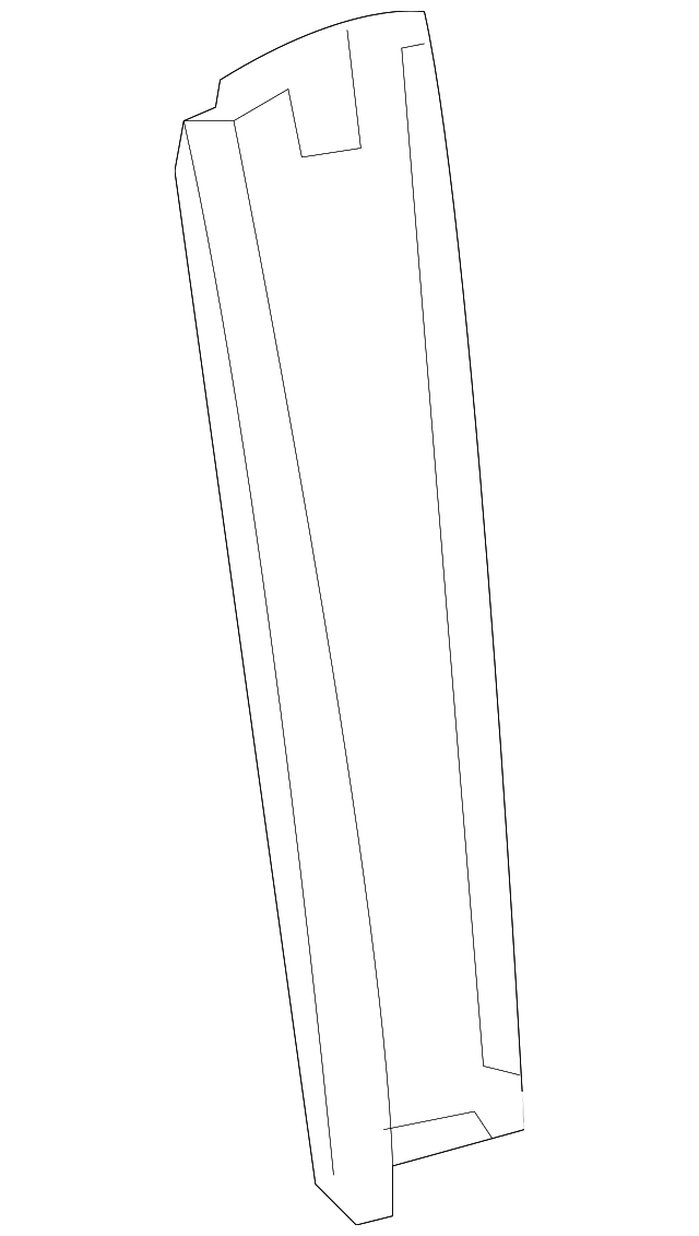 90669213027J69 Деталь REAR TRIM, LEFT