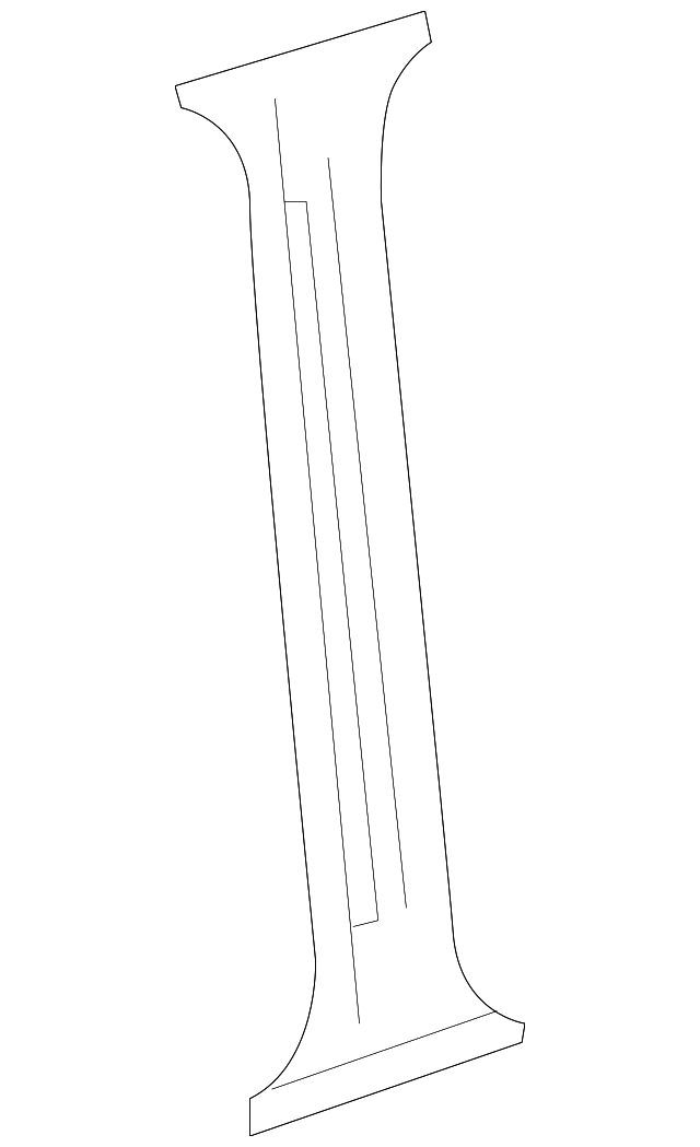 90669248027J69 Деталь WINDOW TRIM, LEFT