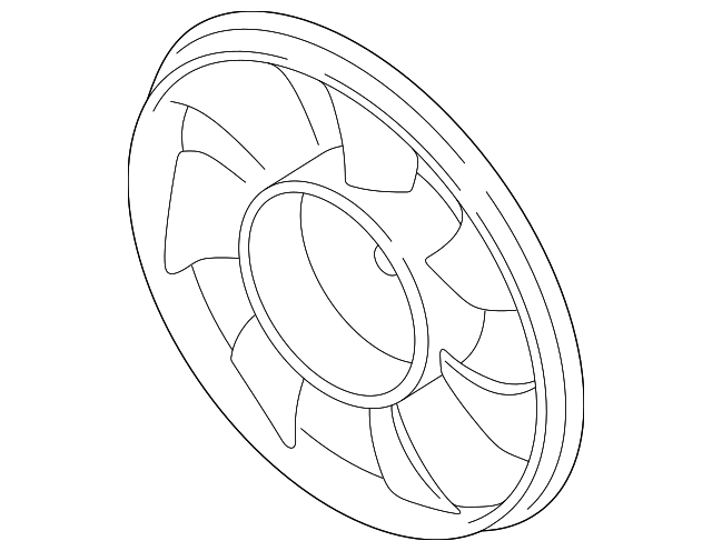 97737-2D500 Деталь FAN BLADE