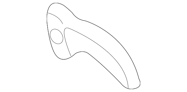 88935259 Деталь RECLINE HANDLE, LEFT