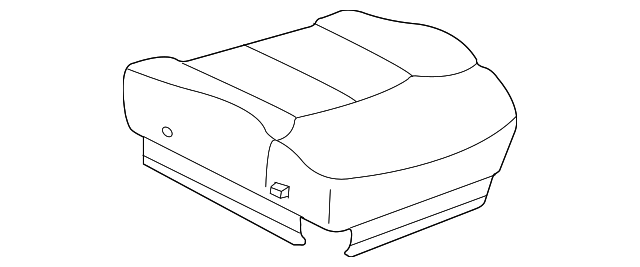 15692488 Деталь SEAT COVER, RIGHT