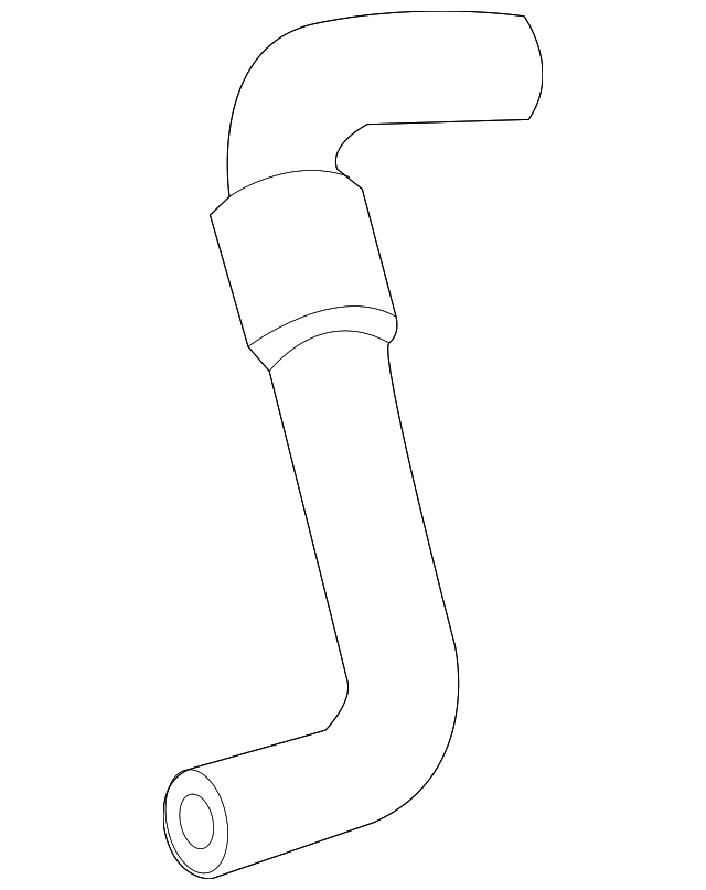 16572-03070 Деталь LOWER HOSE