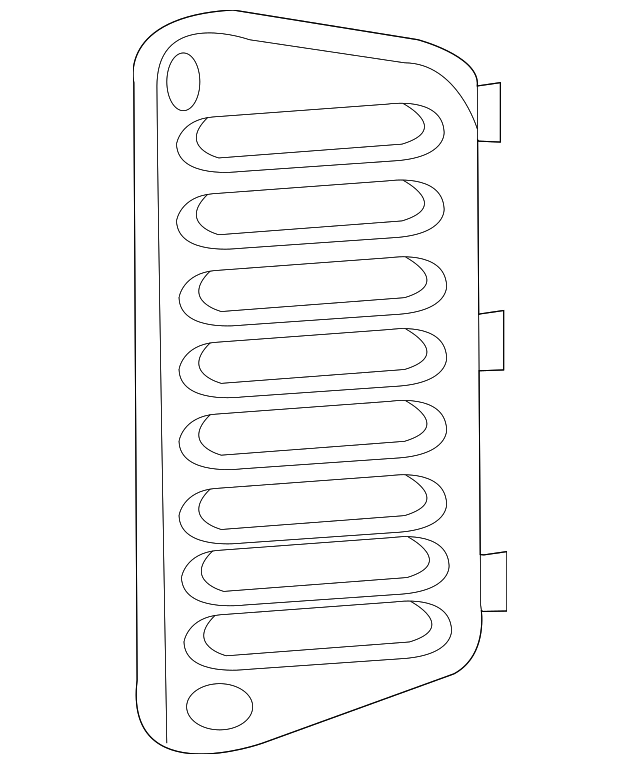 5KJ01DX9AC Деталь GRILLE