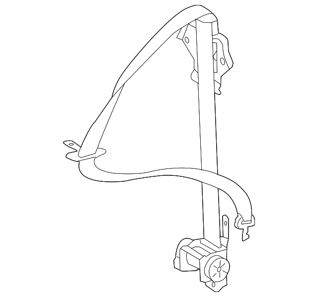 73301-0C051-B0 Деталь CENTER SEAT BELT