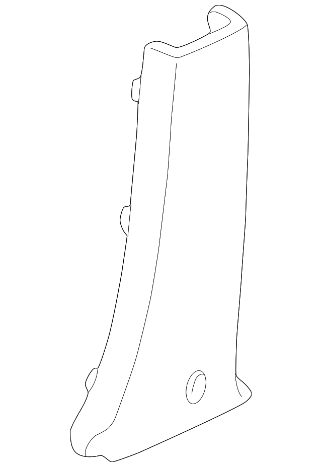84121-S0X-A10ZG Деталь GARNISH ASSY., R. CENTER PILLAR (LOWER) 