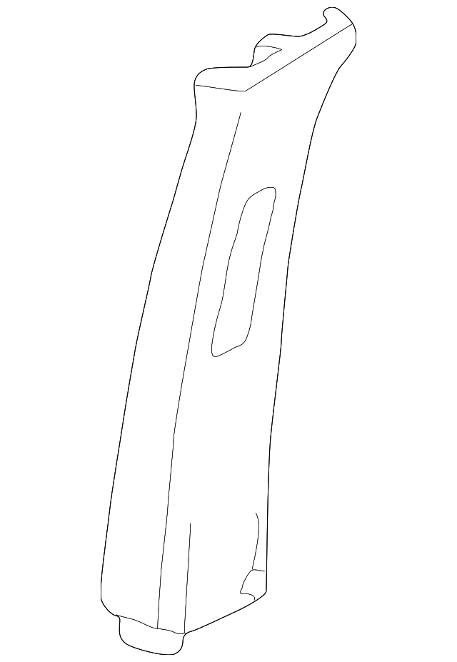 84111-S0X-A01ZB Деталь GARNISH ASSY., R. CENTER PILLAR (UPPER) 