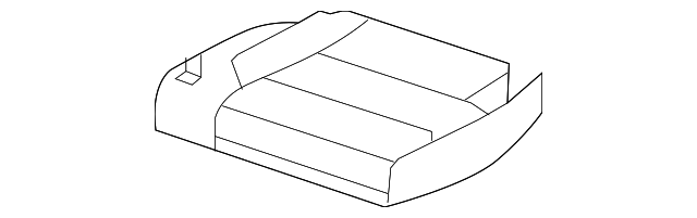 89320ZC51B Деталь CUSHION COVER, RIGHT