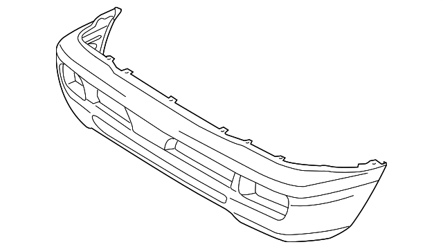 52119-60930 BUMPER COVER
