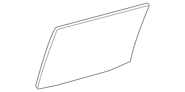 68113-0E040 Деталь DOOR GLASS, RIGHT