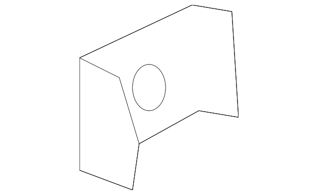 61737-60080 Деталь INNER PANEL PLATE, LEFT