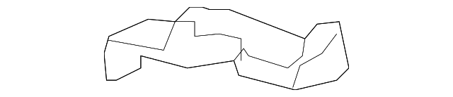 61654-60020 Деталь OUTER WHEELHOUSE RETAINER BRKT, LEFT