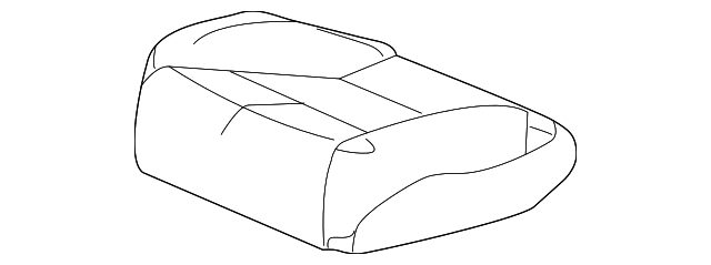 81537-SZT-G01 PAD, L. FR. SEAT CUSHION