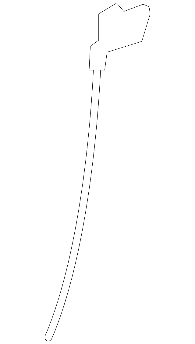 25992794 Деталь UPPER LATCH, LEFT