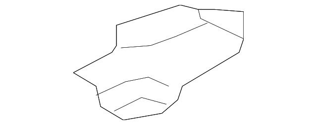 22828126 Деталь UPPER STRIKER BRACKET, LEFT