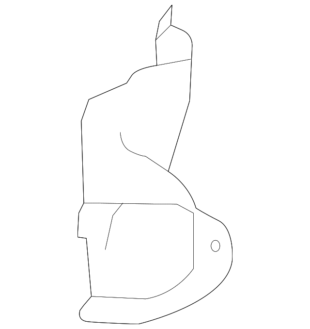 SU003-01148 Деталь CONVERTER SHIELD, RIGHT