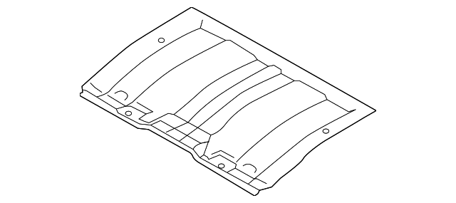 SU003-01546 Деталь MUFFLER SHIELD