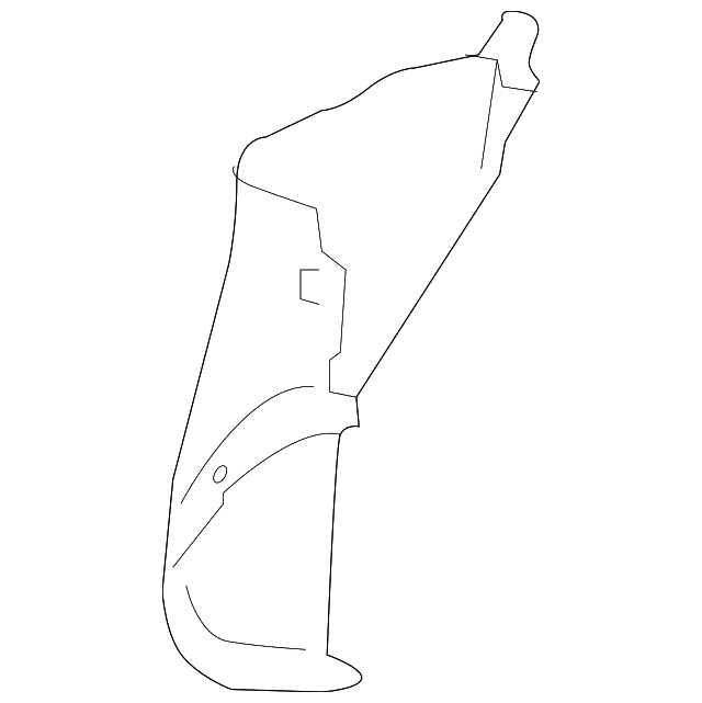 SU003-01150 Деталь CONVERTER SHIELD, RIGHT