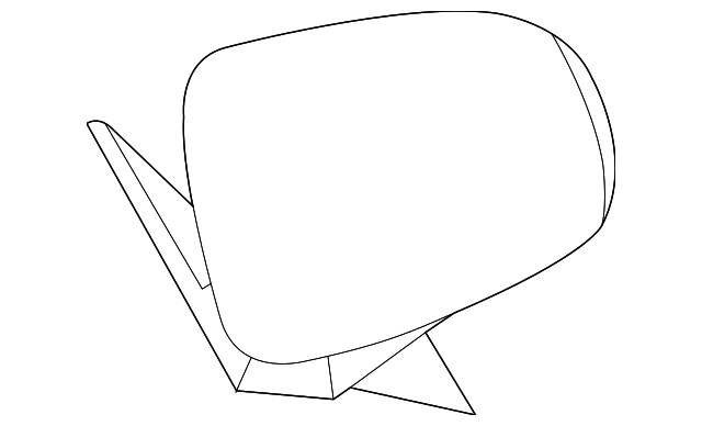 10331512 Деталь MIRROR ASSY, LEFT