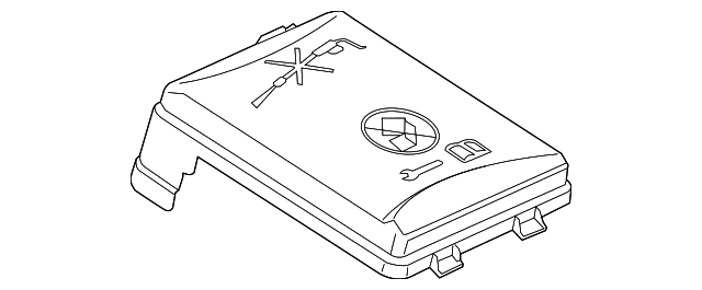 95131339 Деталь FUSE BOX COVER