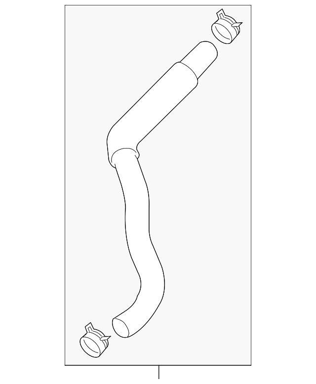 25412-4Z500 LOWER HOSE