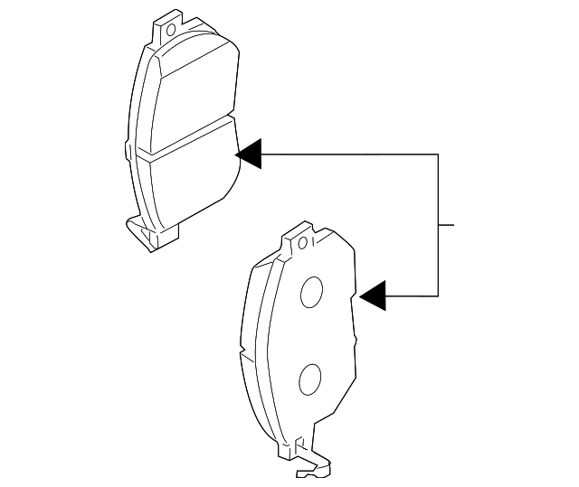 D1M60-1AA0K FRONT PADS