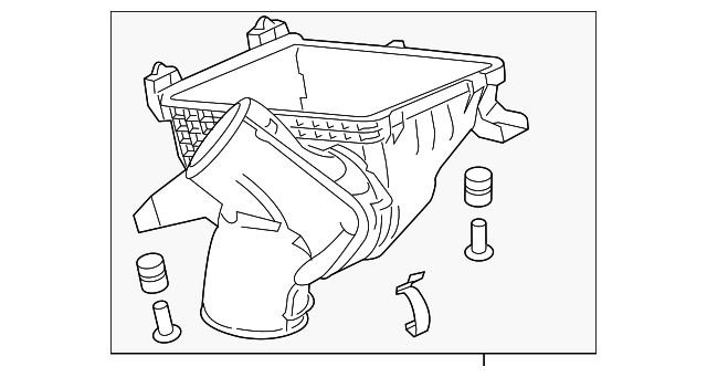 17244-5J6-S00 Деталь CASE SET, AIR CLEANER