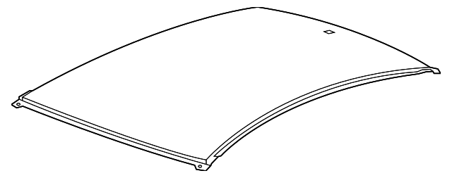 95025615 Деталь ROOF PANEL