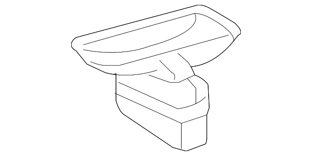 87211-50180 Деталь AIR DUCT, RIGHT