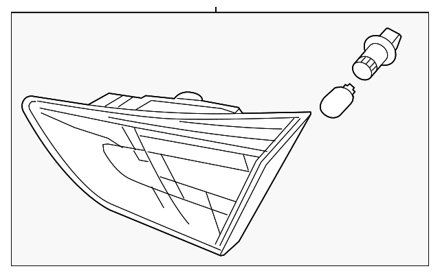 92403-A5120 Деталь BACKUP LAMP, LEFT