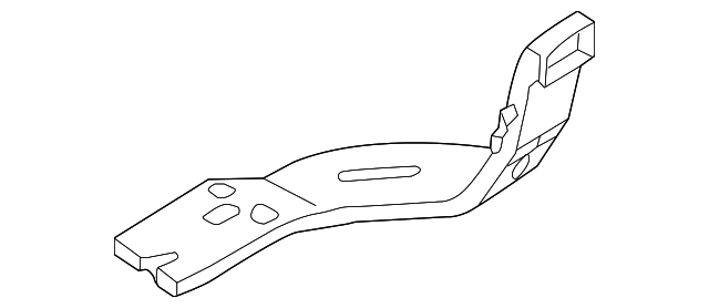 97360-3Y000 Деталь FLOOR DUCT, LEFT