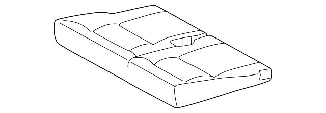 463-920-09-50 Деталь SEAT CUSHION PAD, LEFT