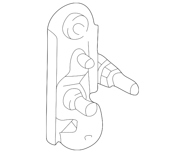 463-920-07-72 Деталь LOCK, LEFT