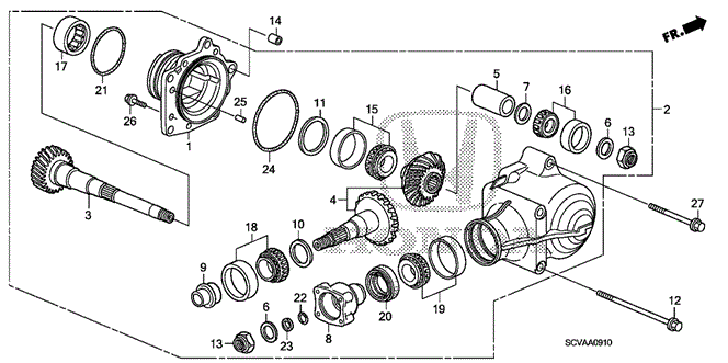 ELEMENT AT TRANSFER (4WD)