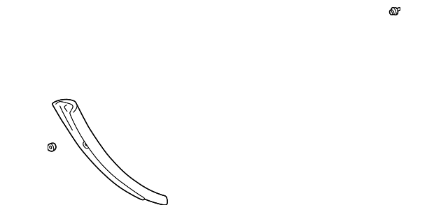 64792-53010-A0 SIDE TRIM, LEFT
