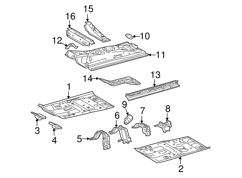 Yaris FLOOR & RAILS