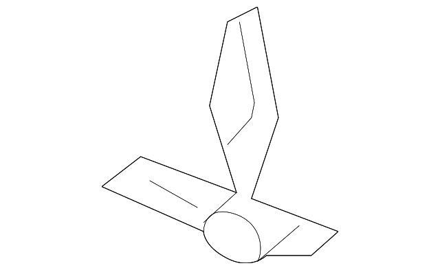 89044460 Деталь LOCK BRACKET