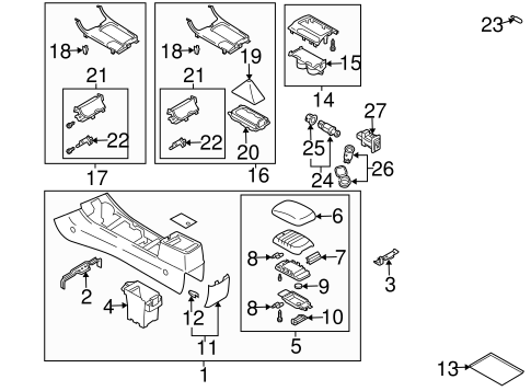 6 CENTER CONSOLE