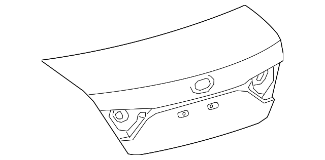 64401-06A40 Деталь TRUNK LID
