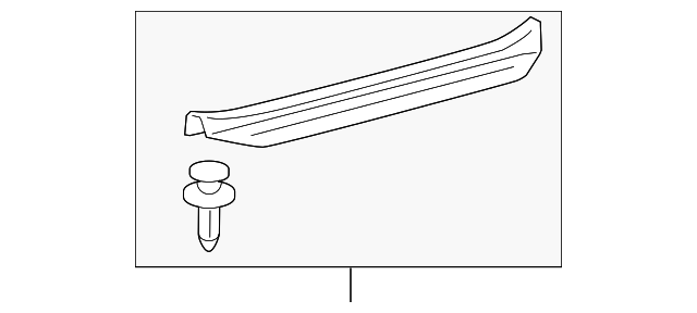 67913-06060-B0 SCUFF PLATE, RIGHT