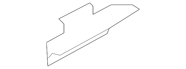 6152075K00 Деталь FLOOR EXTN, RIGHT