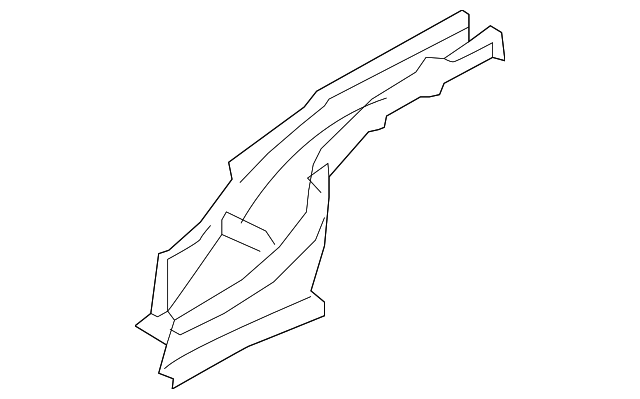 6230075K10 Деталь SIDEMEMBER, LEFT