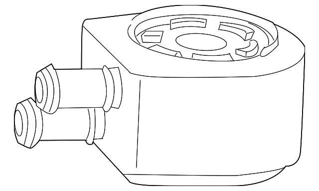 4C3Z-6A642-A Деталь OIL COOLER ASSY