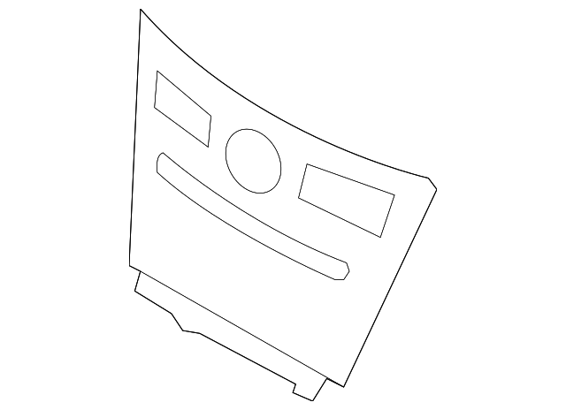 68261EH21A Деталь CENTER PANEL