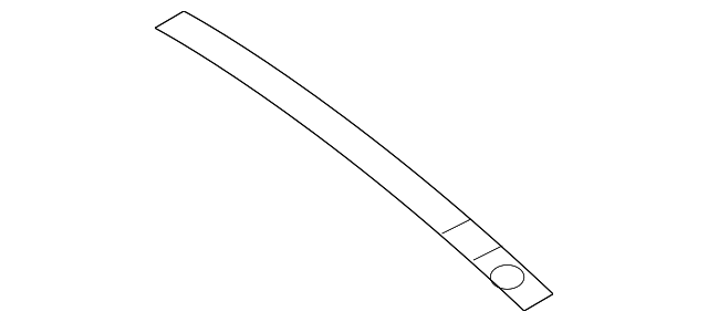 68742EG00B Деталь DEFROSTER GRILLE, RIGHT