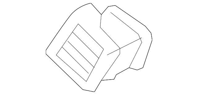 68760EG000 Деталь AIR VENT, RIGHT