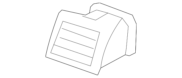 68761EG000 Деталь AIR VENT, LEFT