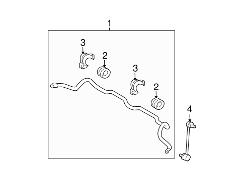 Elantra STABILIZER BAR & COMPONENTS